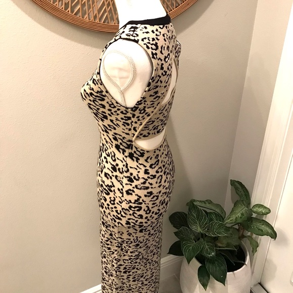 Rachel by RACHEL ROY leopard sweater dress - Picture 5 of 8